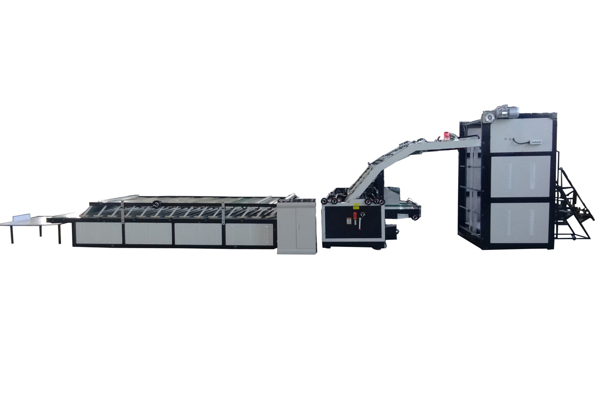 KLFM-1300/1450/1600 Semi-automatic Flute Laminating Machine